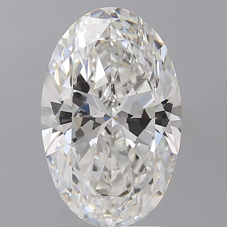 3.54ct Oval lab-grown diamond