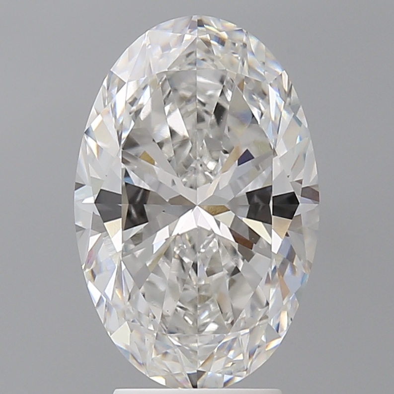4.08ct Oval lab-grown diamond