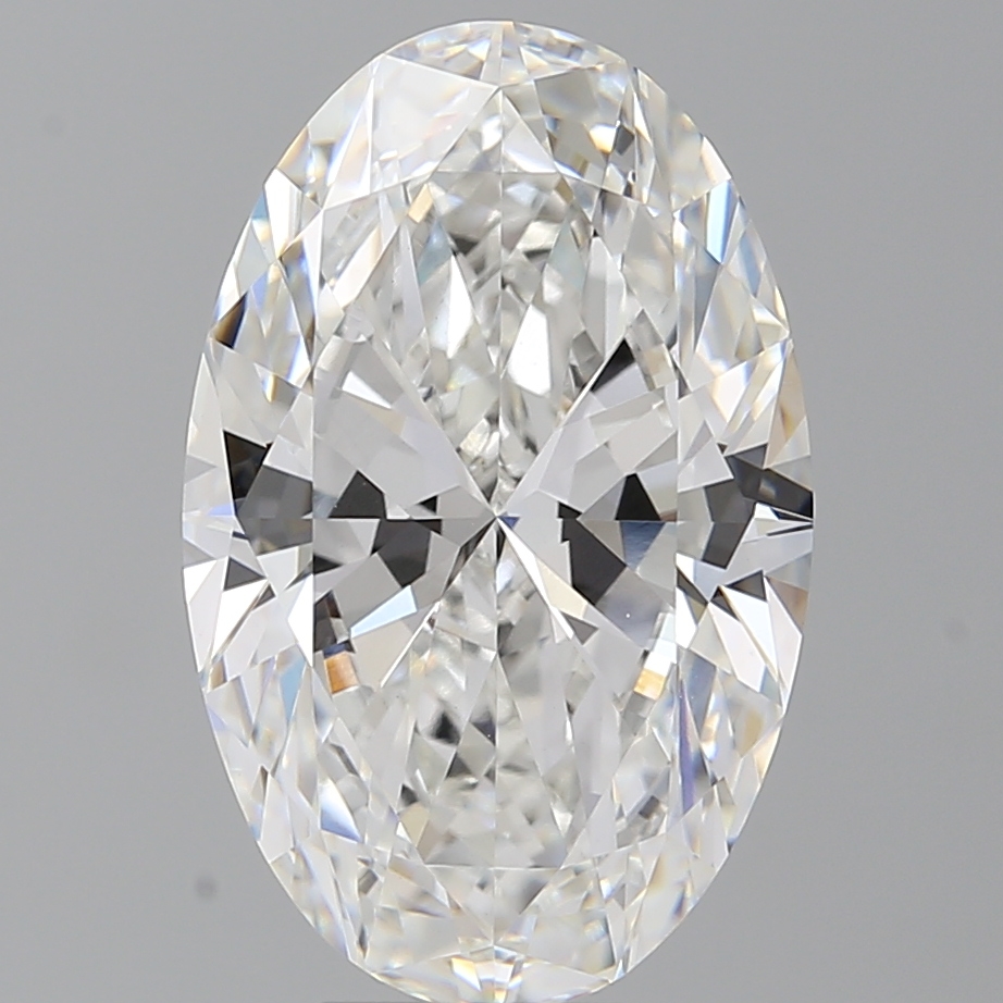 6.57ct Oval lab-grown diamond