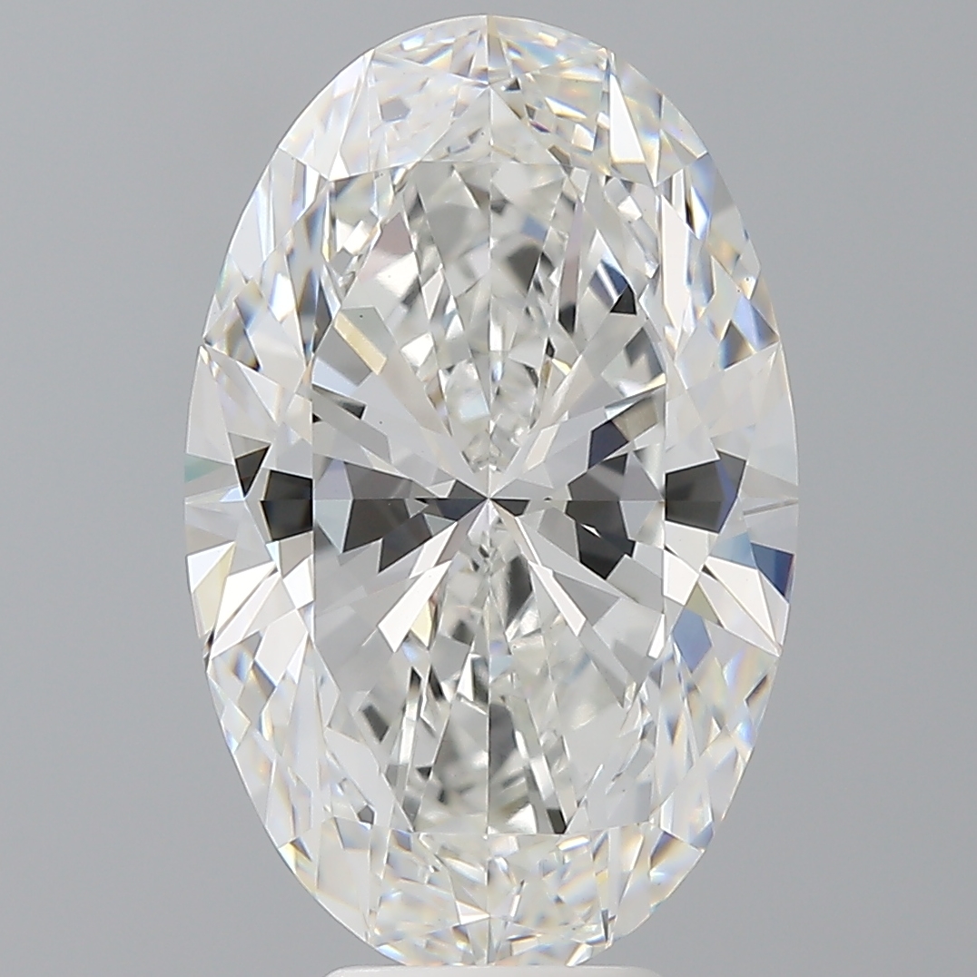6.57ct Oval lab-grown diamond