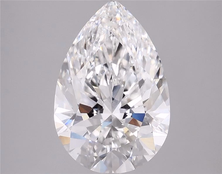3.51ct Pear lab-grown diamond