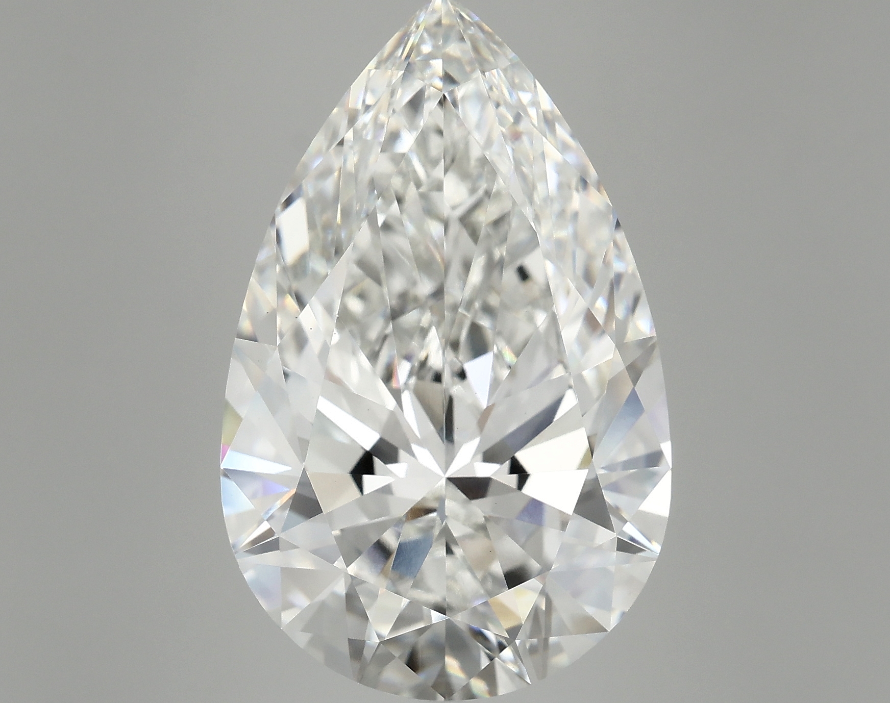 Exact supplier image of 12.22ct Pear lab-grown diamond