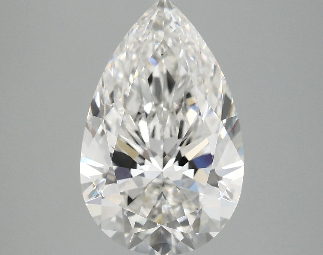 3.09ct Pear lab-grown diamond