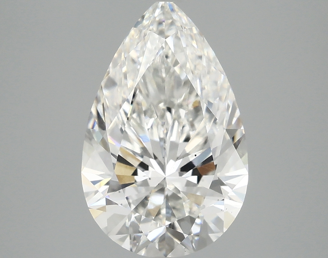 3.09ct Pear lab-grown diamond