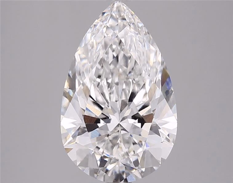 4.10ct Pear lab-grown diamond