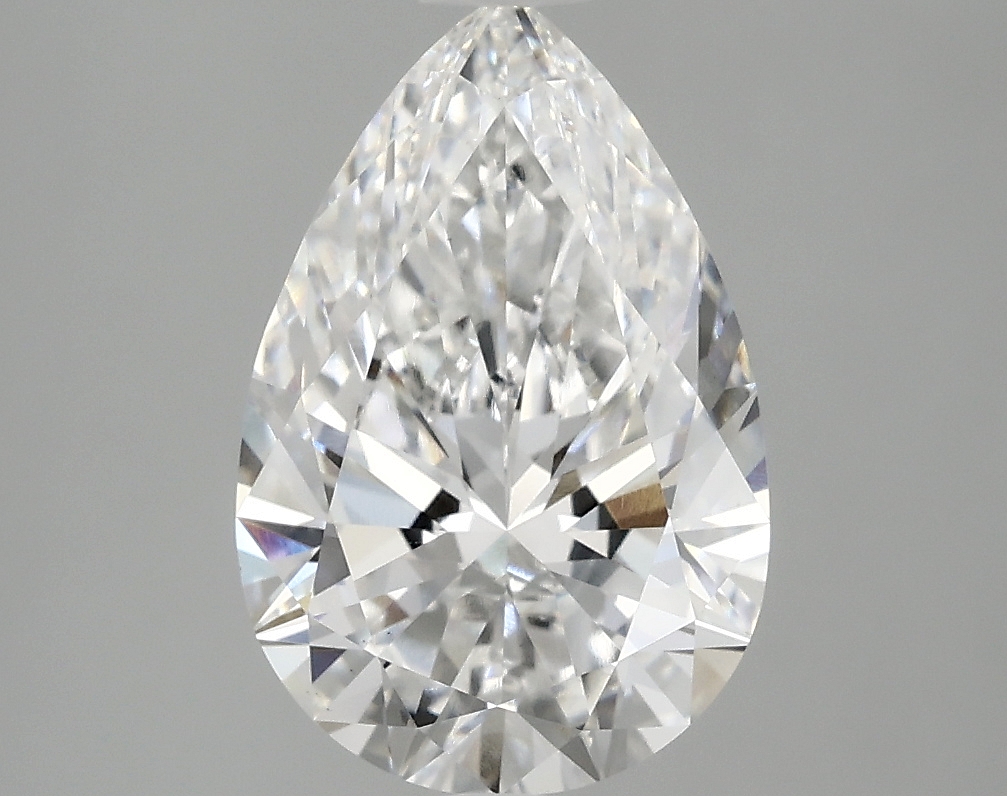 2.58ct Pear lab-grown diamond