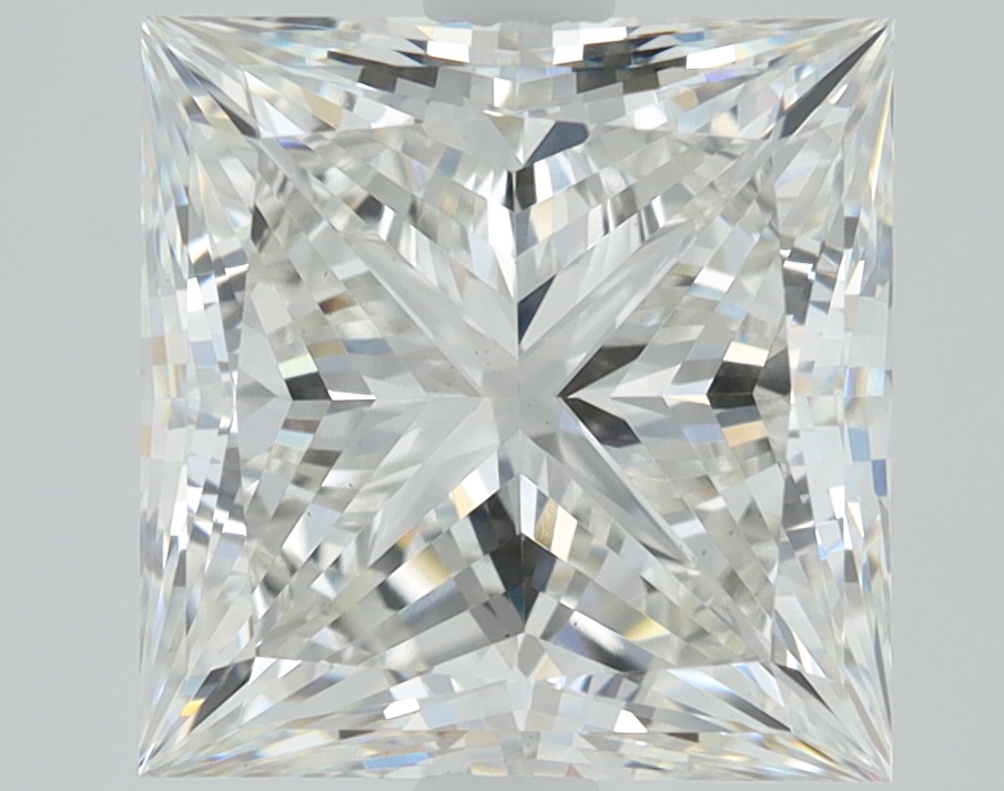 3.20ct Princess lab-grown diamond