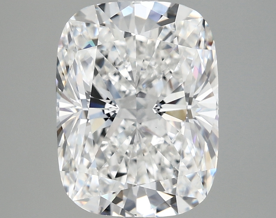 3.73ct Cushion lab-grown diamond