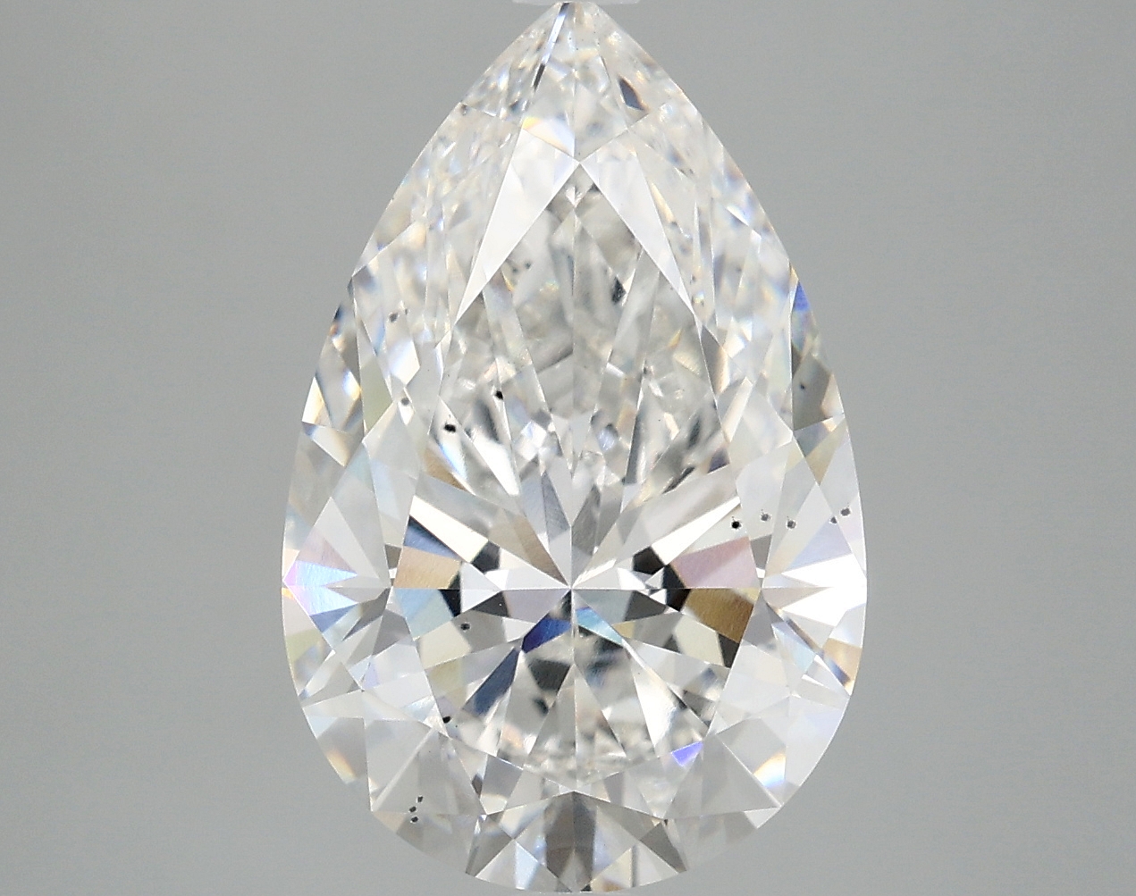 5.09ct Pear lab-grown diamond