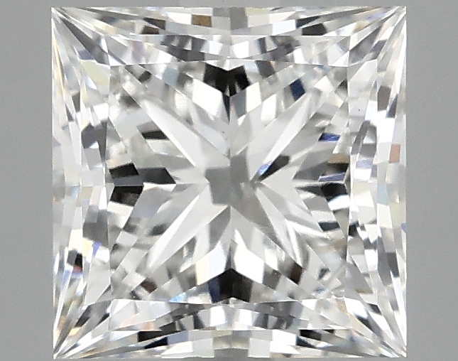 2.54ct Princess lab-grown diamond