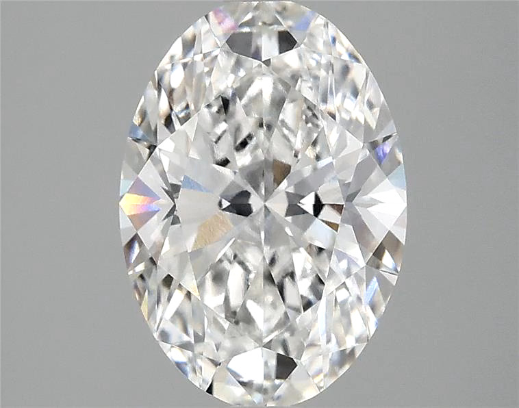 3.08ct Oval lab-grown diamond