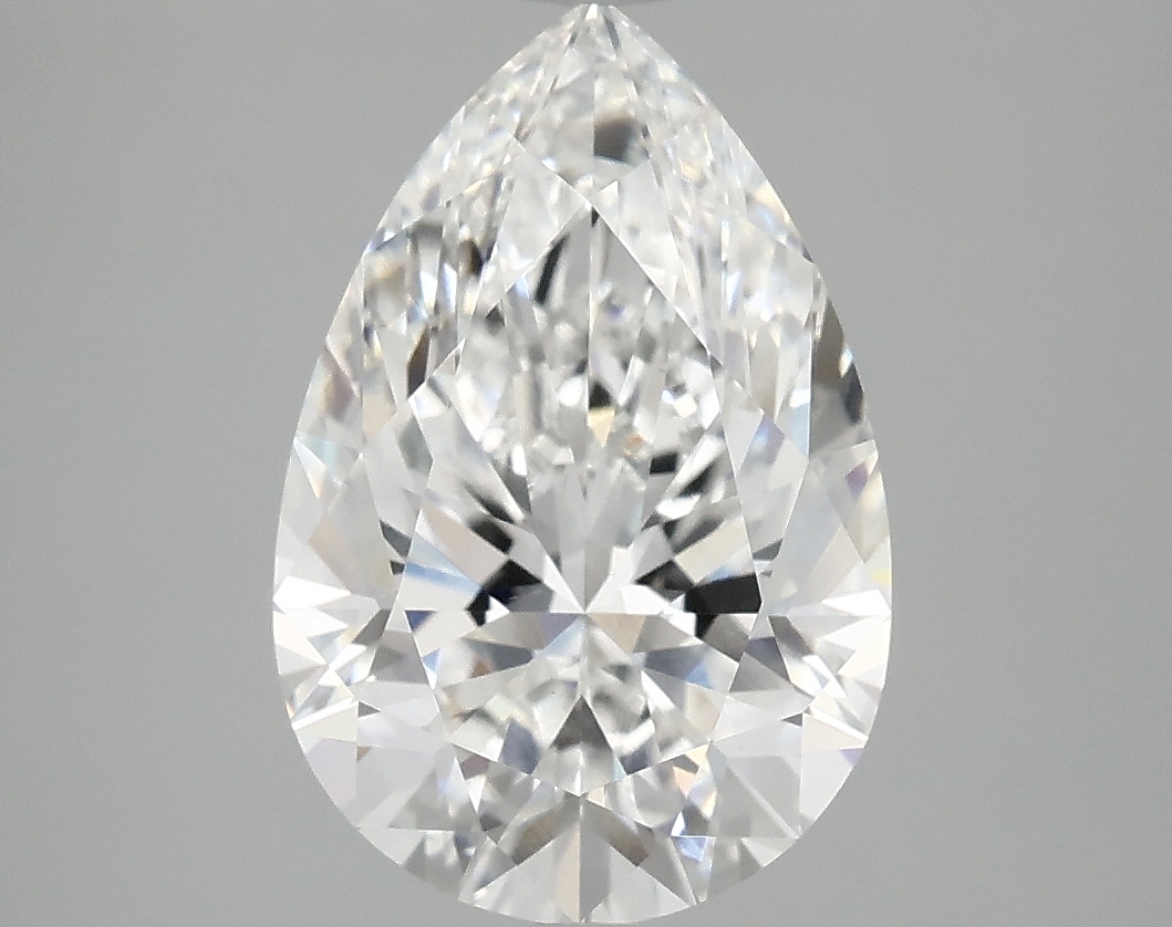 3.09ct Pear lab-grown diamond