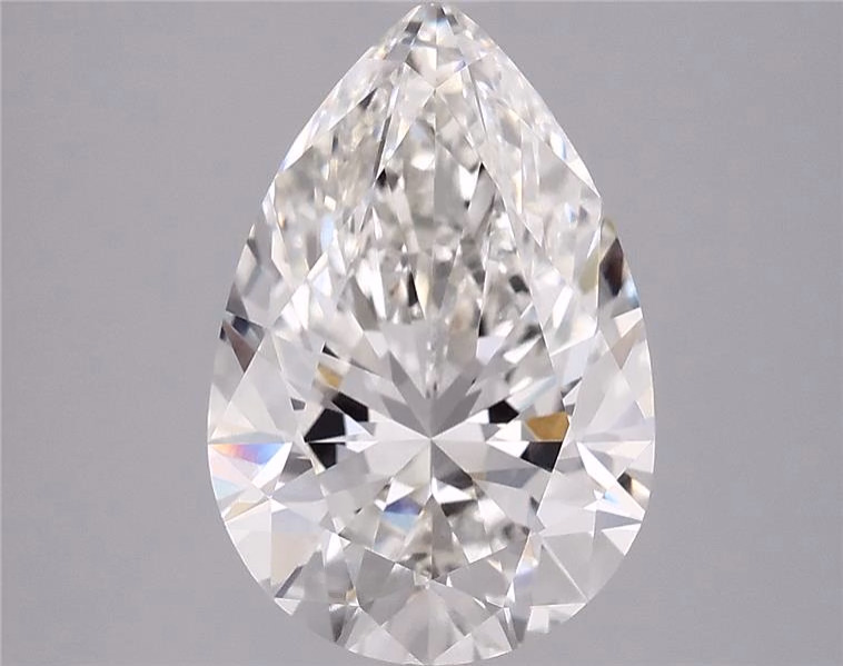 3.09ct Pear lab-grown diamond