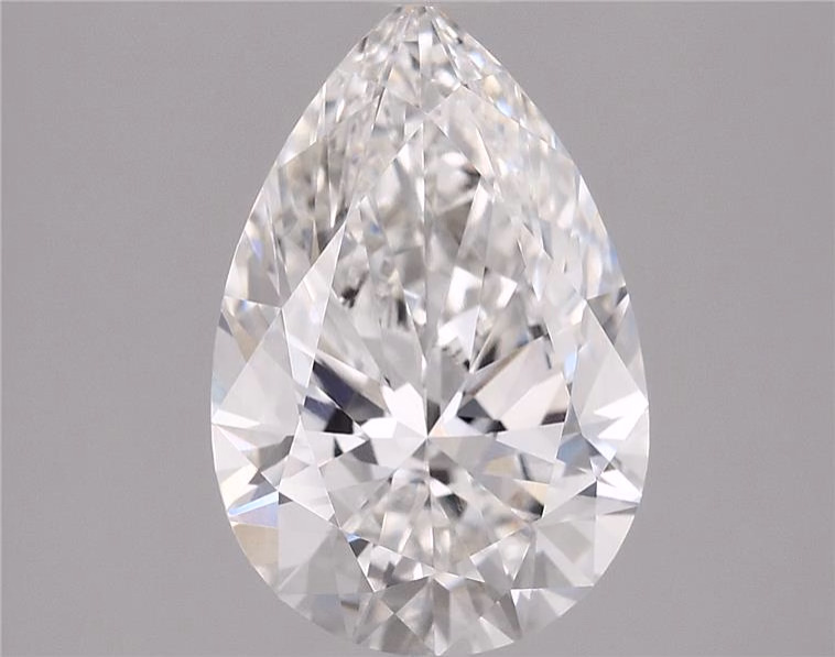 4.09ct Pear lab-grown diamond