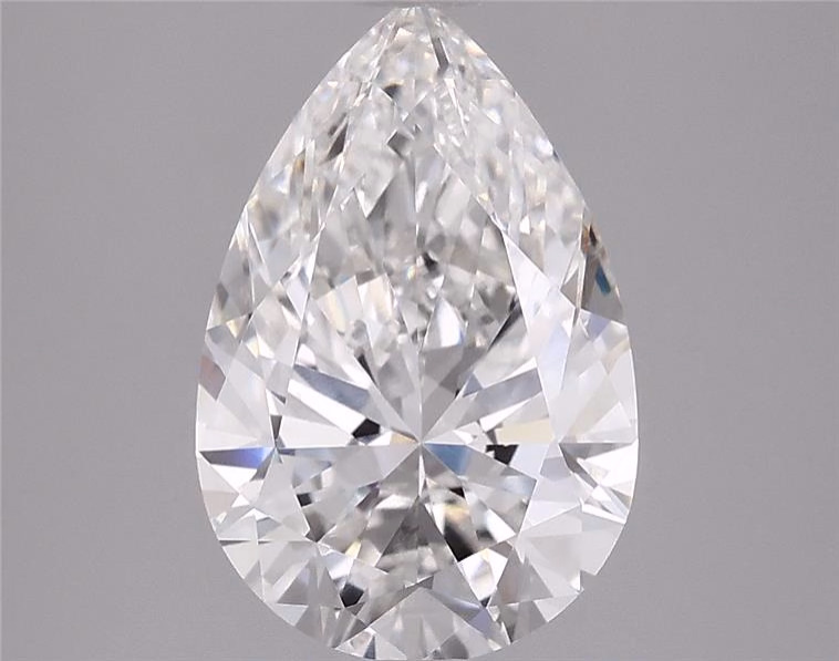 2.50ct Pear lab-grown diamond