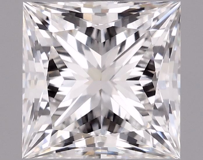 2.58ct Princess lab-grown diamond