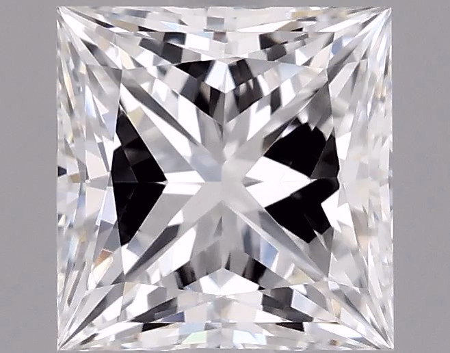 4.18ct Princess lab-grown diamond