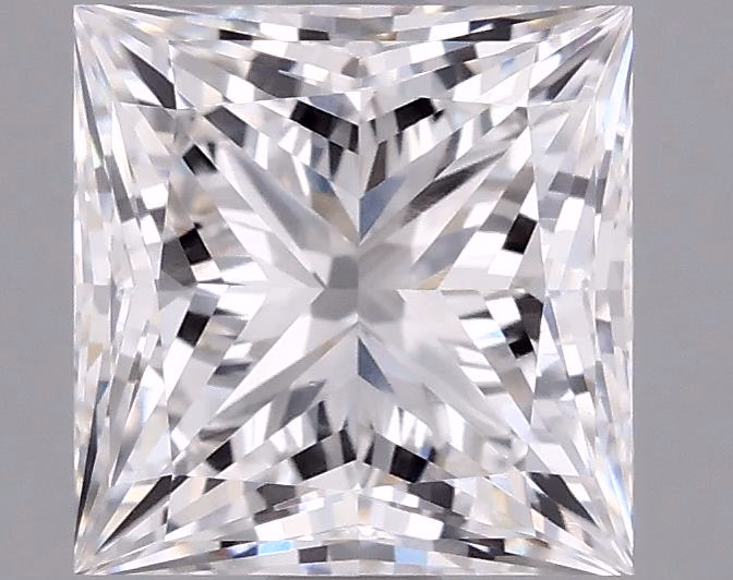 4.19ct Princess lab-grown diamond
