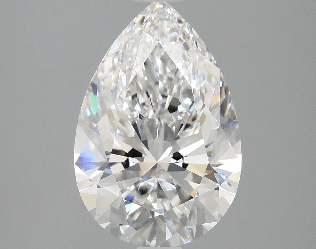 2.57ct Pear lab-grown diamond